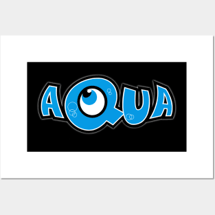 Aqua dance Posters and Art